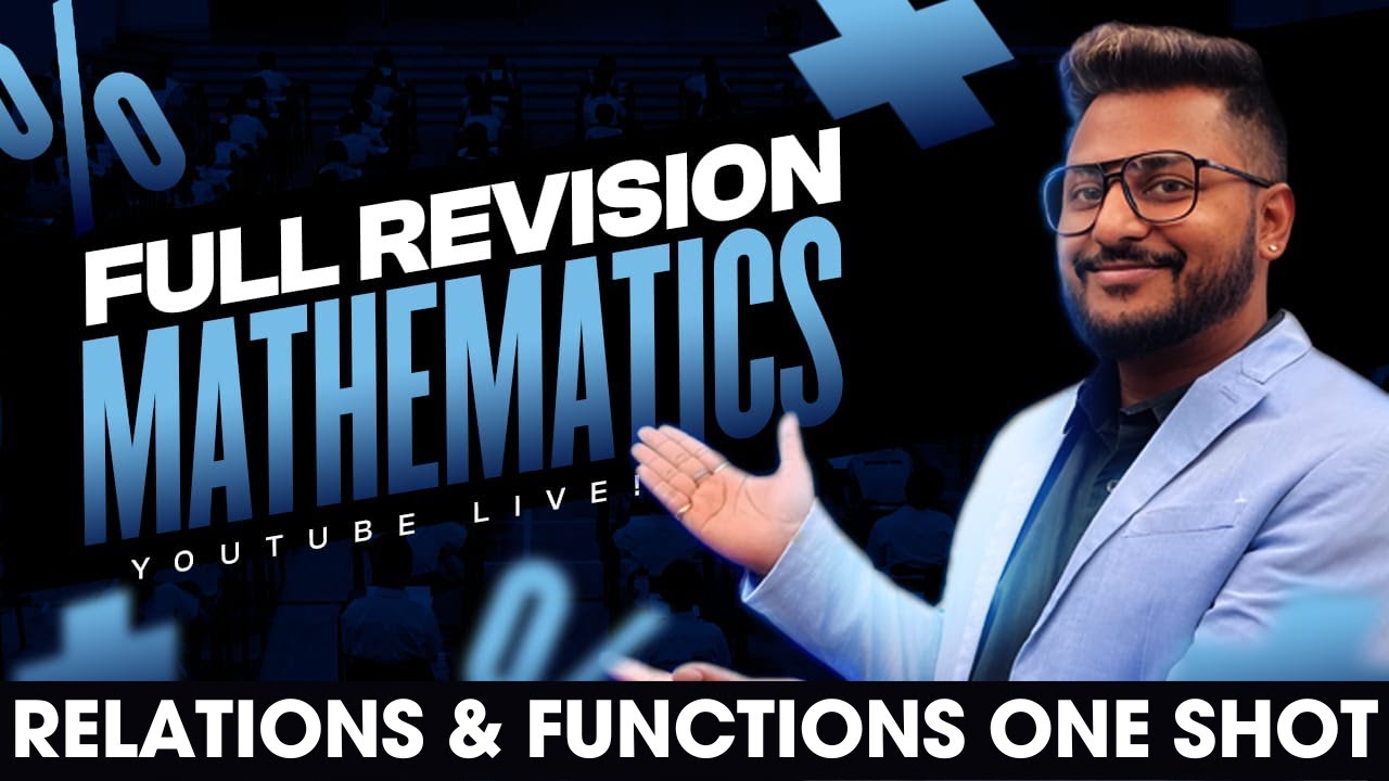 Relations & Functions One Shot | ISC Class 12 | Mathematics | Yash Maheshwari | Session 2024