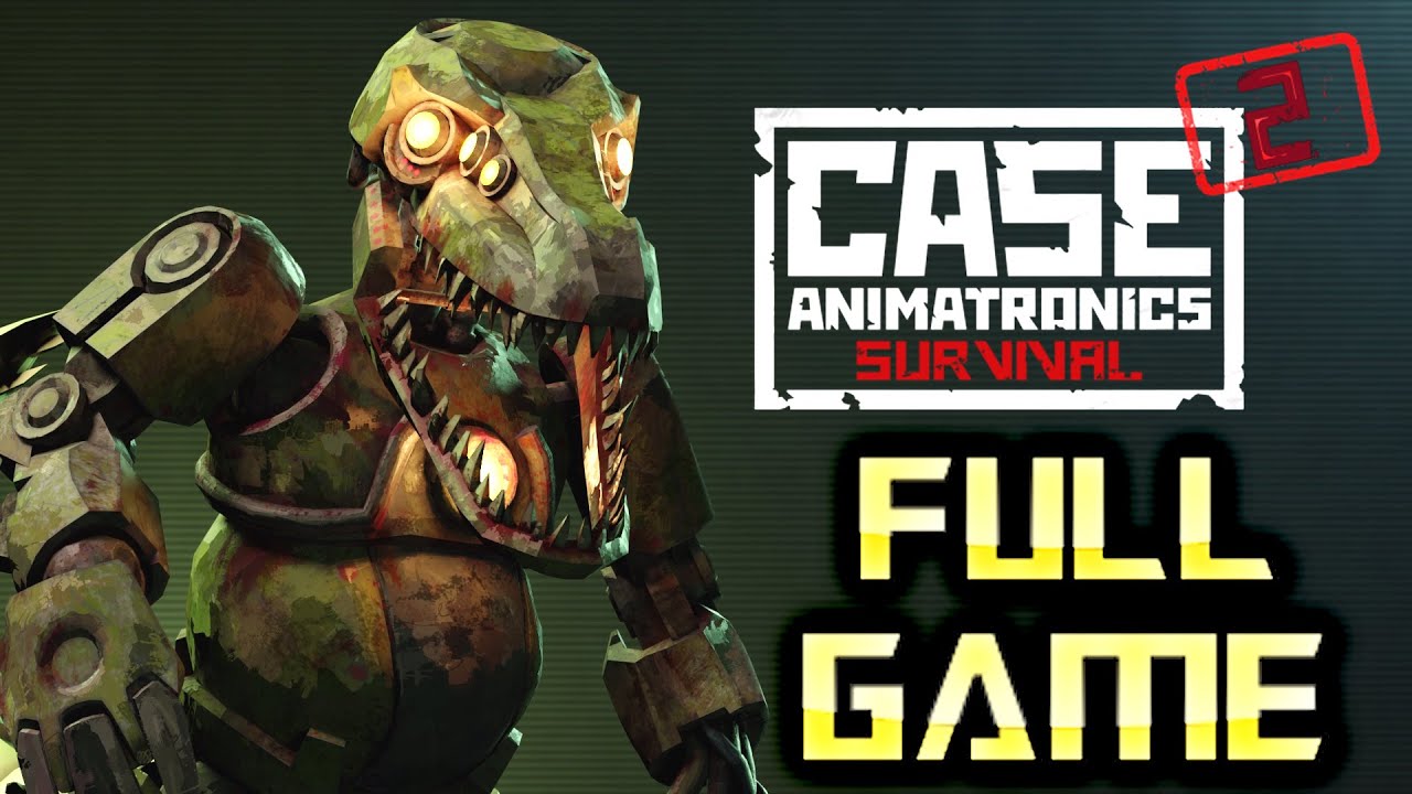 CASE 2: Animatronics Chapter 1 - 4 | Full Game Walkthrough | No Commentary