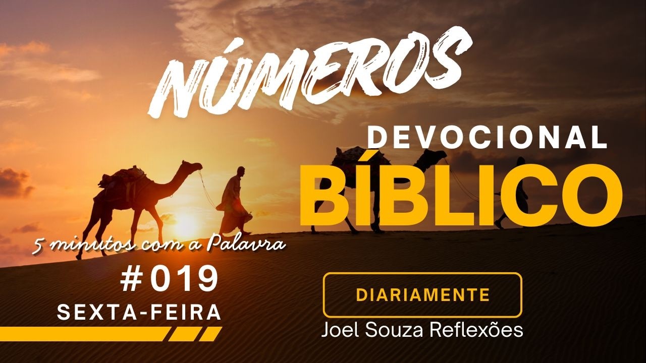#019 Devocional Bíblico - 5 minutos com a Palavra