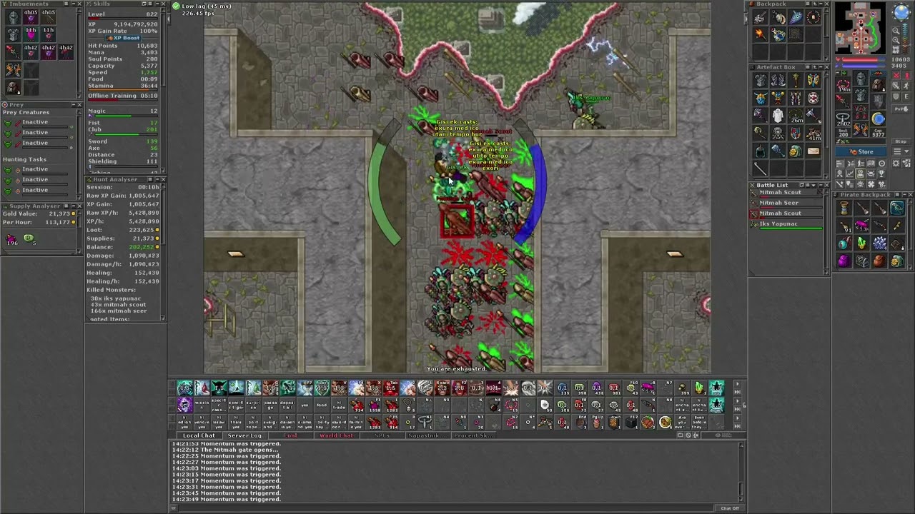 Beczo Hunts #8 800+ EK SOLO Mitmahs (Iksupan Undercity - Boss Rooms) - ~6.2kk RAW + 1,2kk PROFIT