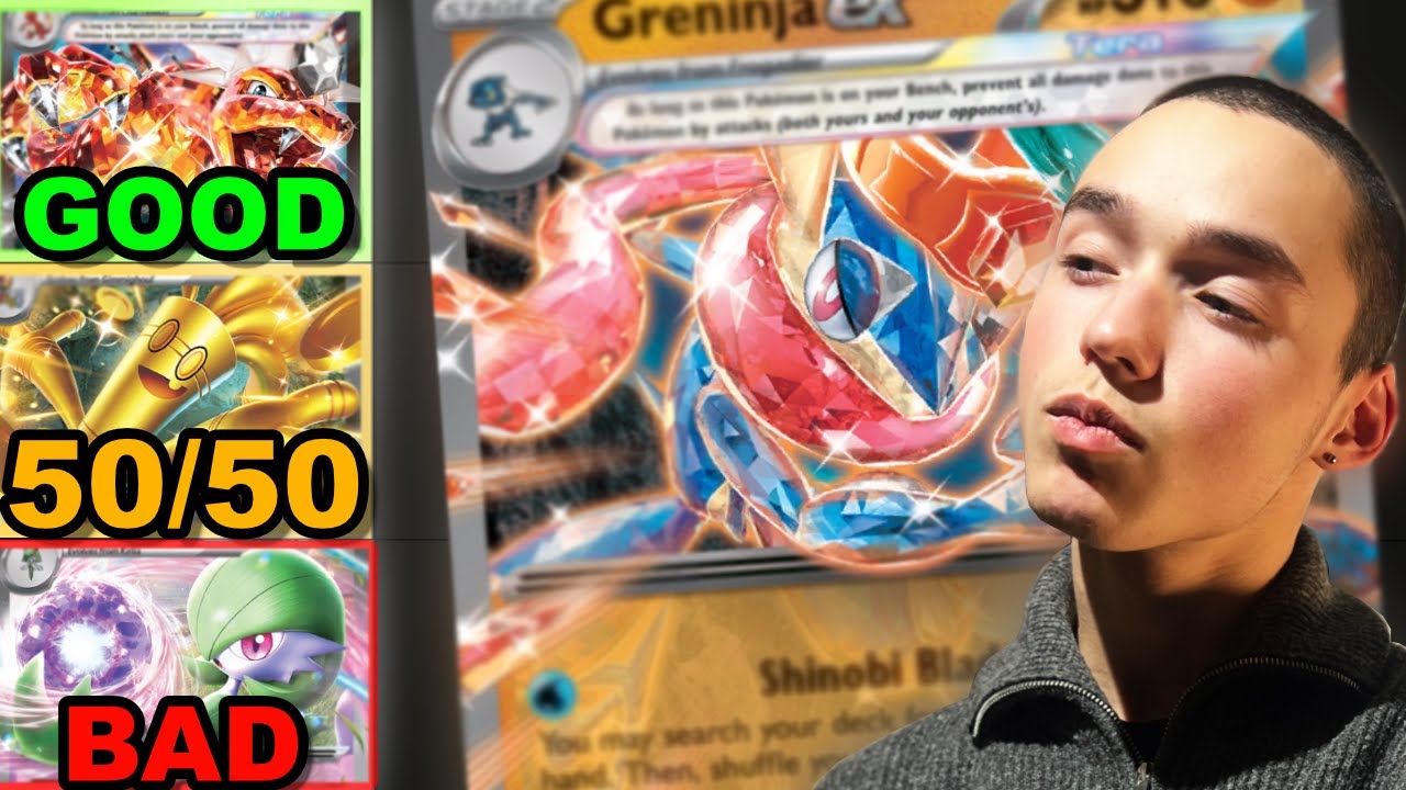 Подходит ли Greninja ex для текущей меты? Полный список уровней.