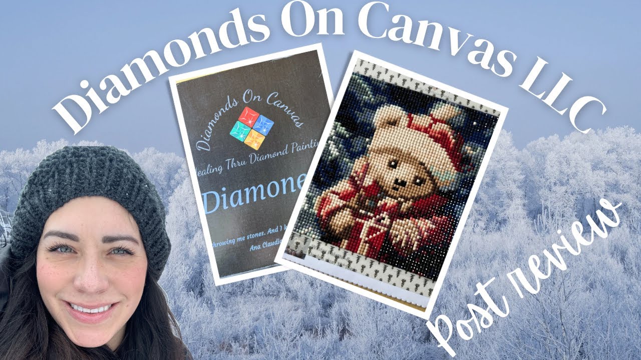 Diamond's on Canvas LLC Snack Size First Canvas Review - Winter Palette Set! ❄️💎