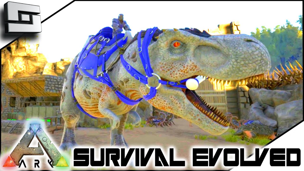 ARK: Survival Evolved - ПРИРУЧЕНИЕ АЛЬБИНОСОВ-ТРЕКСОВ! С3Э45 (Геймплей)
