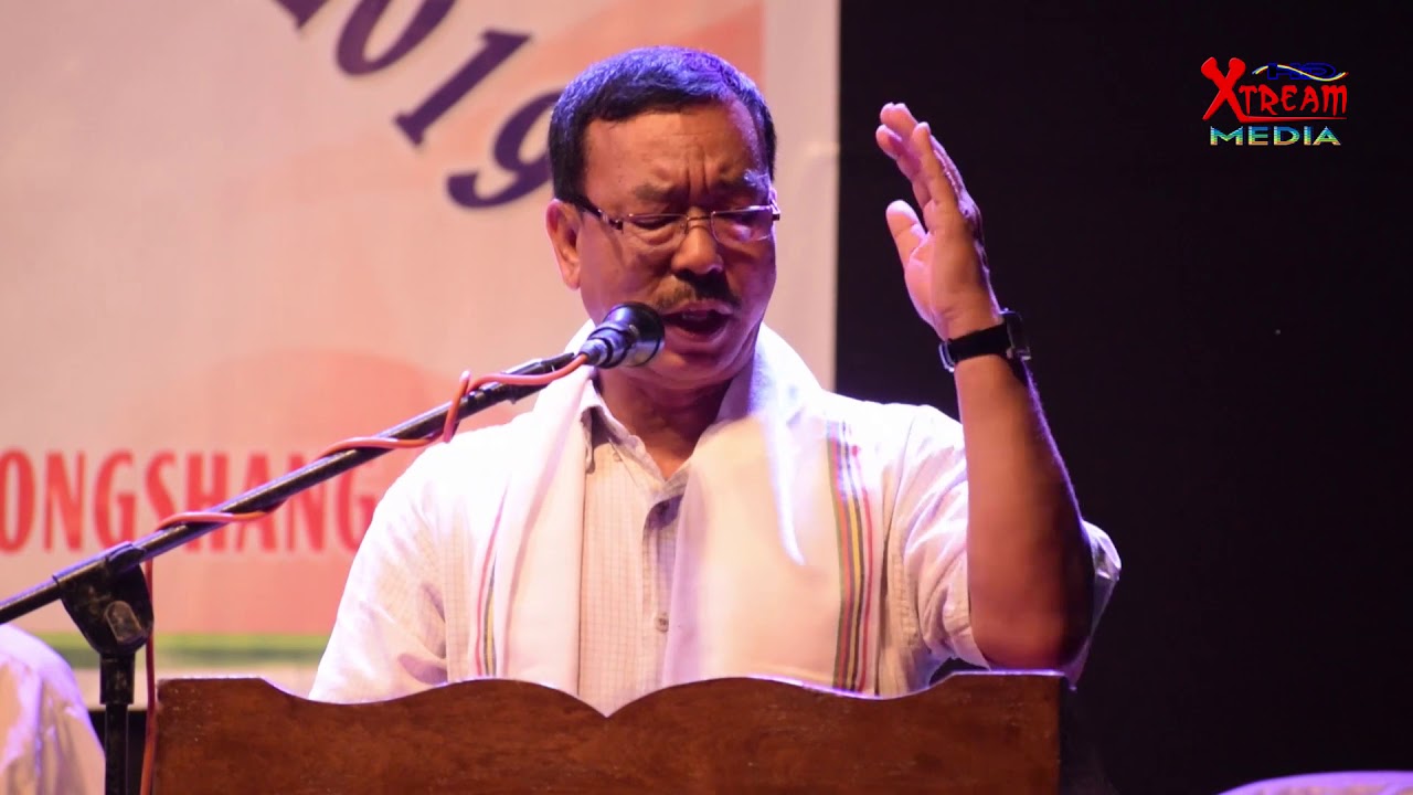 Dr. Dhanabir Laishram Speech on First Meritorious Award 2019, Ukhongshang