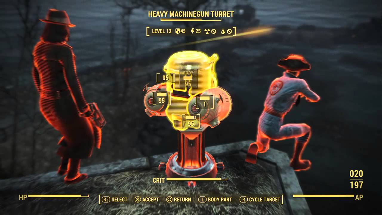 Fallout 4 - Defending The Castle From gunners