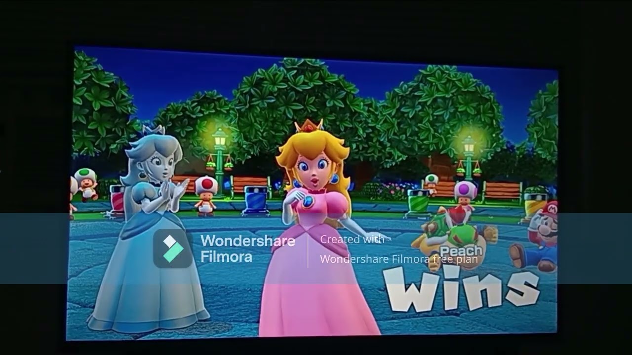 Super Mario Party Jamboree - Party-Planner Trek as Princess Peach Part 2 - Mega Wiggler's Tree Party
