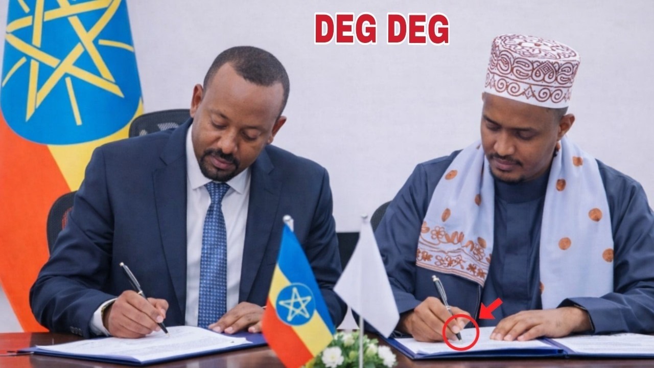 DEG DEG Ugaas Mustafa oo Abiy Ahmed heshiis kula garay Itobiya, hub culus oo Zeylac Laga Dajinayo..