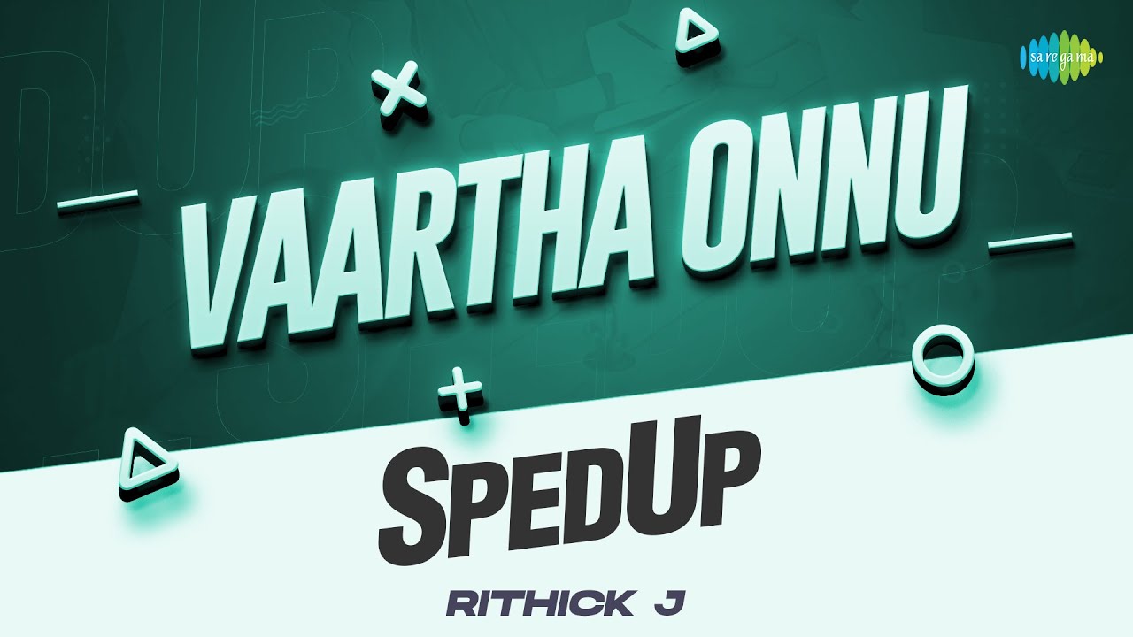 Vaartha Onnu - SpedUp | Thaamirabharani |  Yuvan Shankar Raja | Rithick J