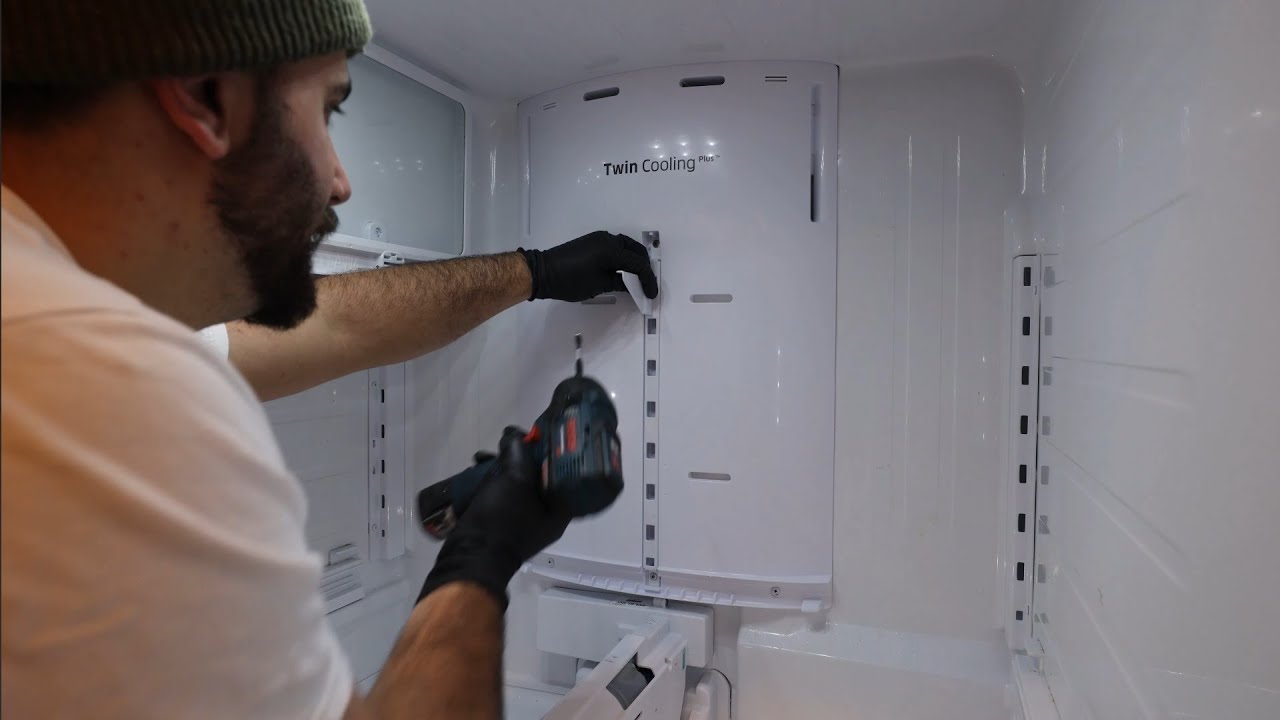 Samsung Refrigerator | Evaporator Fan Panel Assembly Replacement | Twin Cooling Plus | 4K UHD
