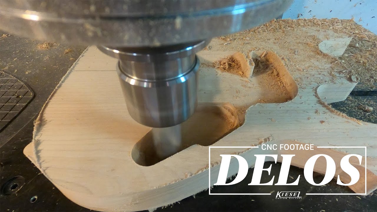 Delos CNC Close-Up - Kiesel Guitars