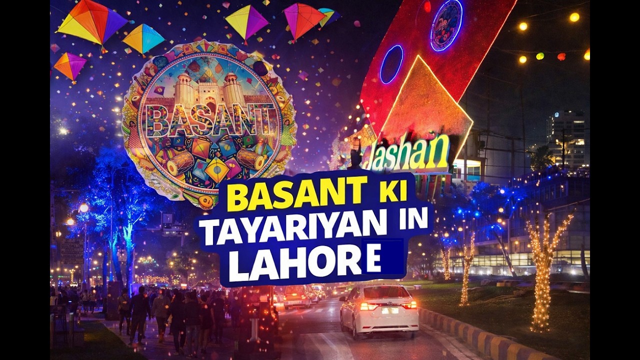 Basant Ki Tyari | Lahore Ne Pehan Li Rang Birangi Chadar | Lahore Basant 2026