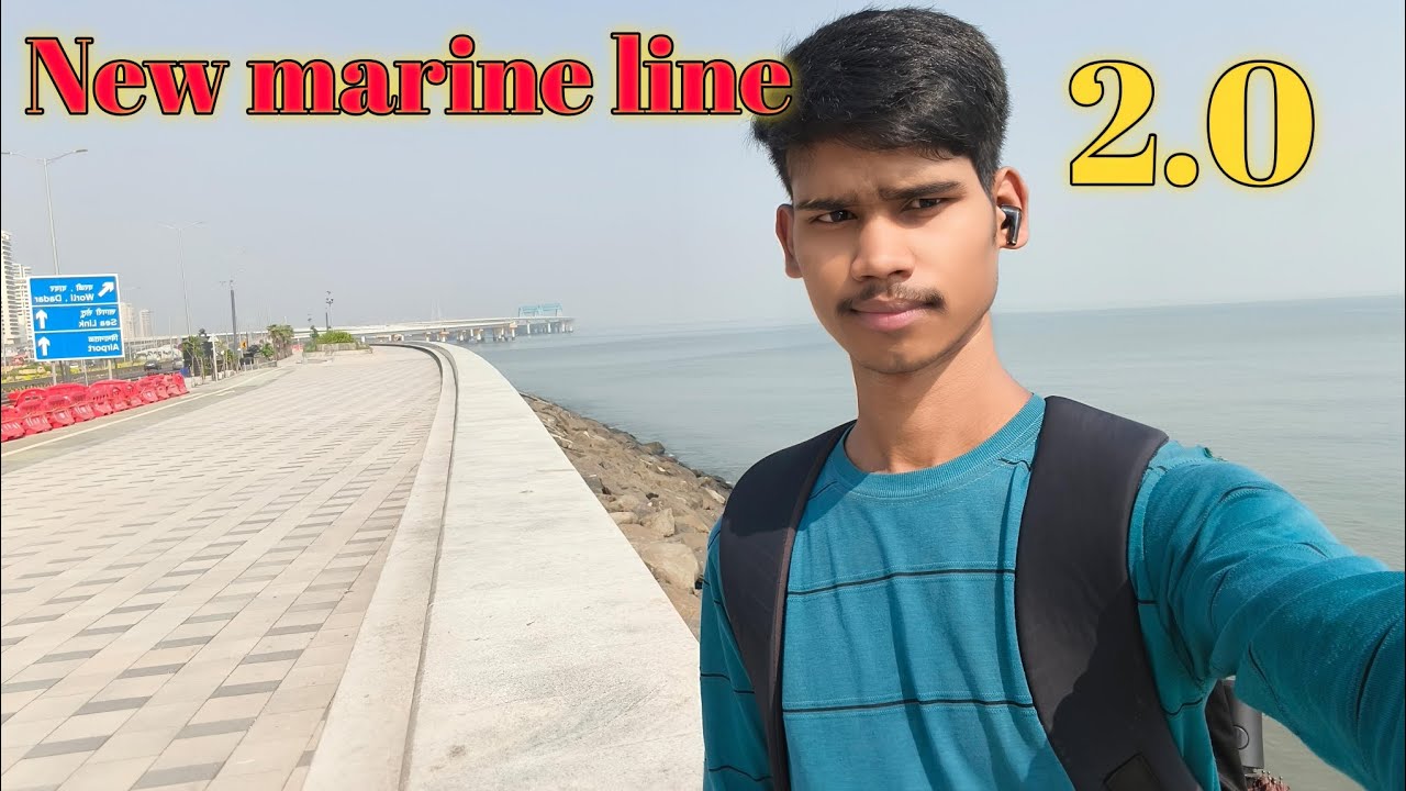 New marine line 2.0 warli mumbai, costal road promenade 