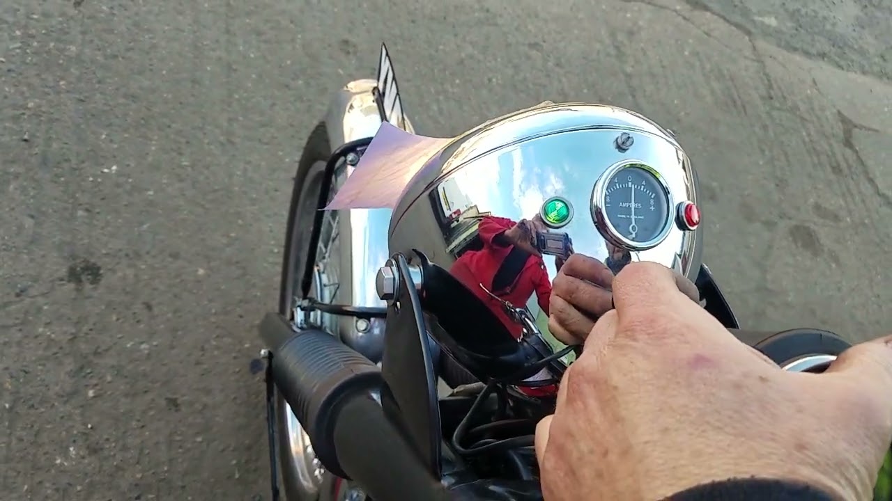 1970 BSA B25 Starfire 250cc at Andy Tiernans #08420BSA