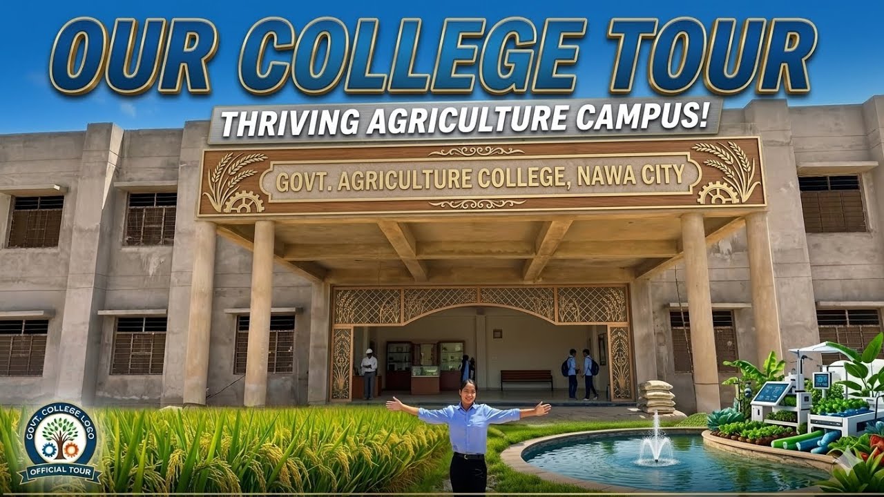Welcome to government agriculture college nawa city 🏙️