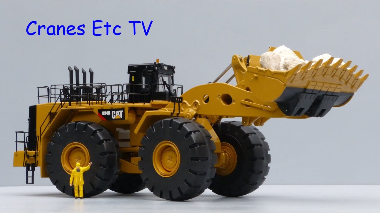 Tonkin Caterpillar 994H Wheel Loader by Cranes Etc TV