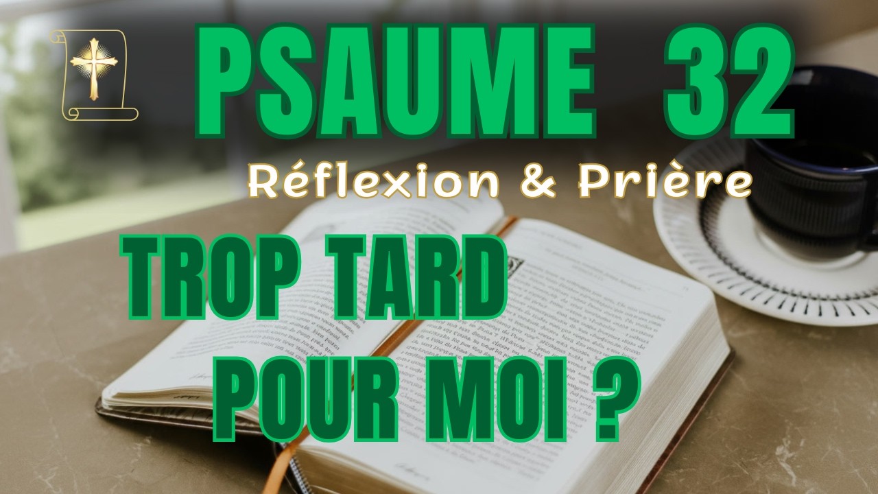 Psaume 32 – Dieu relève celui qui se repente | Café et Prière