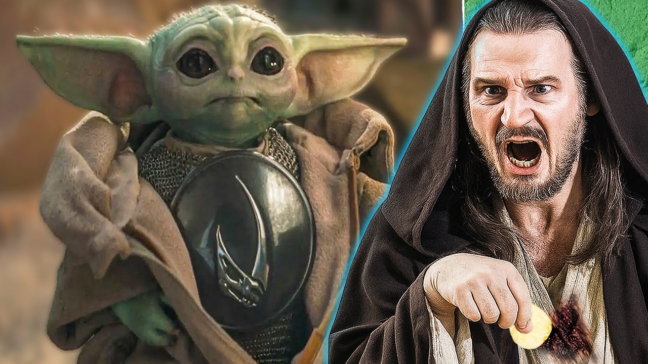 Qui Gon reacts to The Mandalorian Movie Prequel