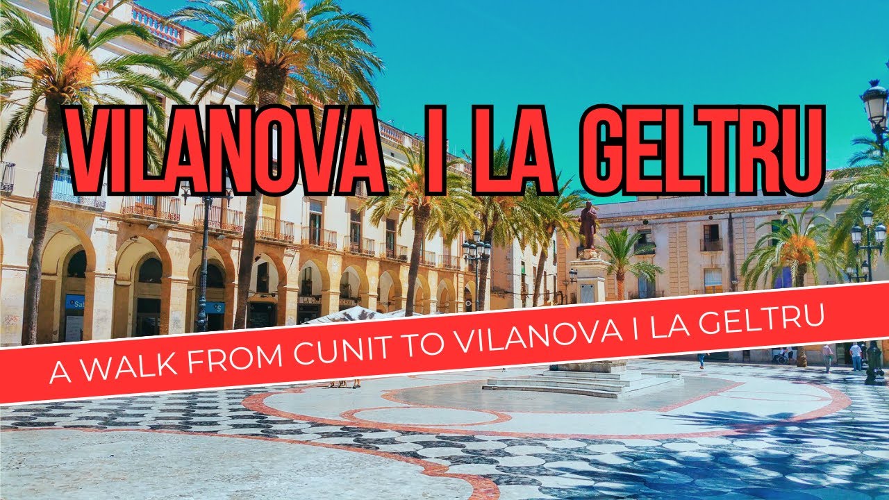 A walk from Playa de Cunit up to Vilanova i la Geltru in Catalonia.