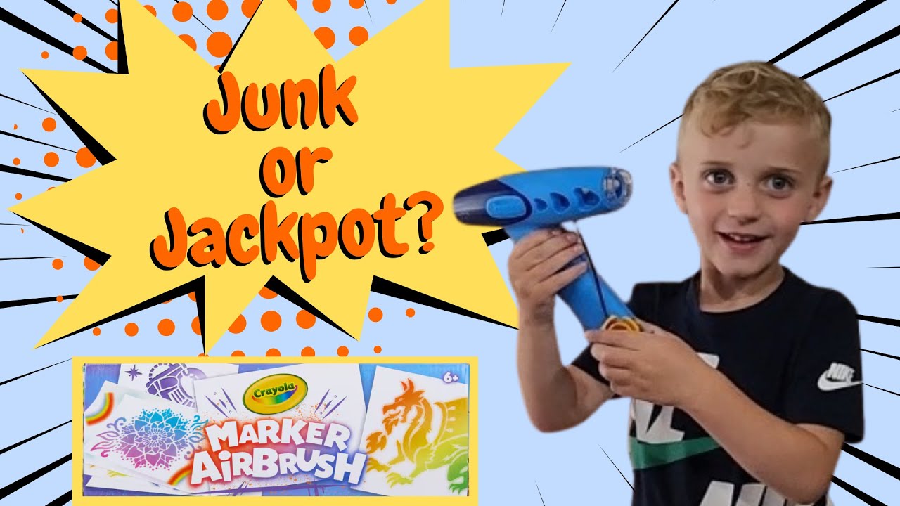 Jack Reviews Crayola Marker Airbrush