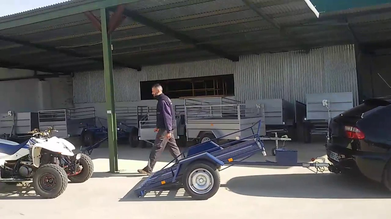 remolke para quads basculante.