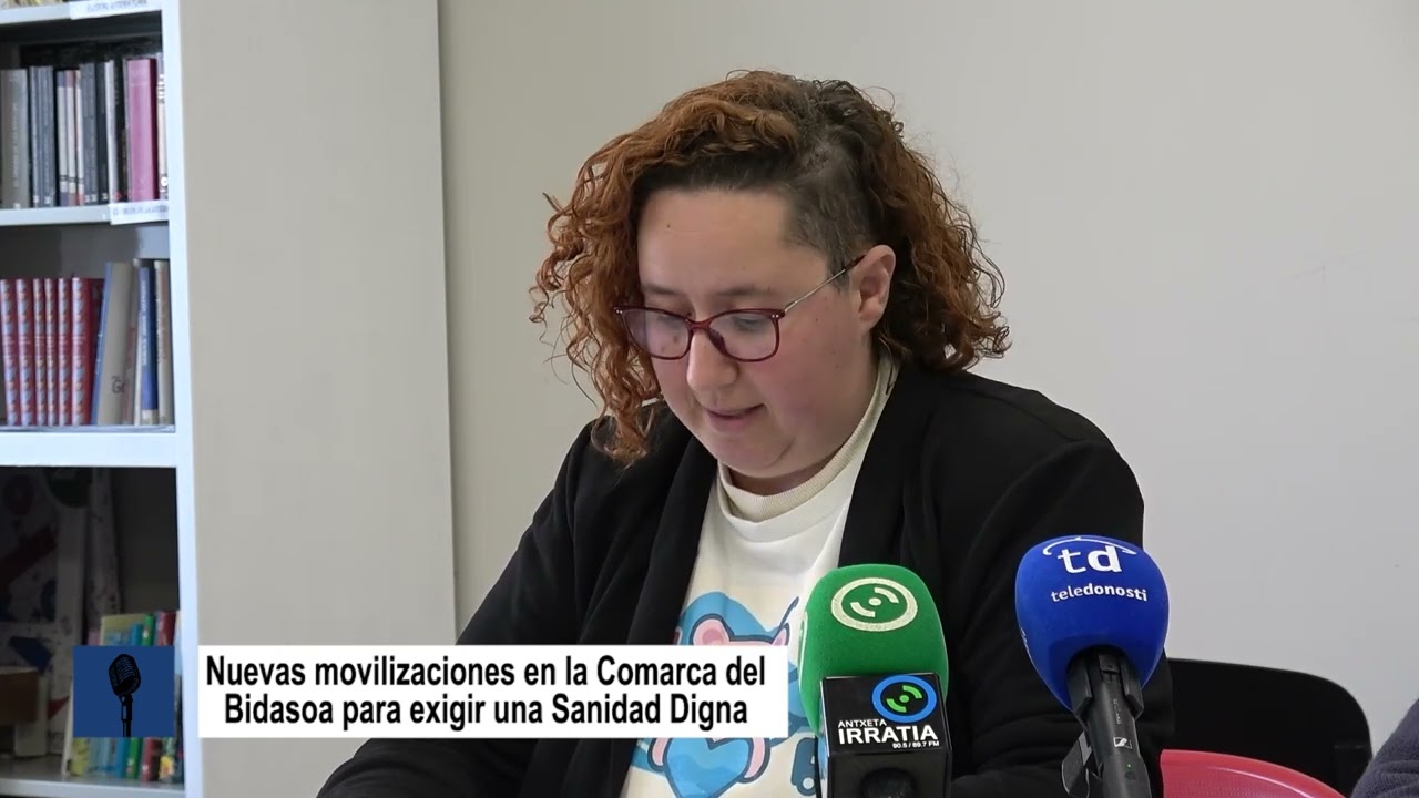 Nuevas Movilizaciones para exigir una sanidad digna en la Comarca del Bidasoa