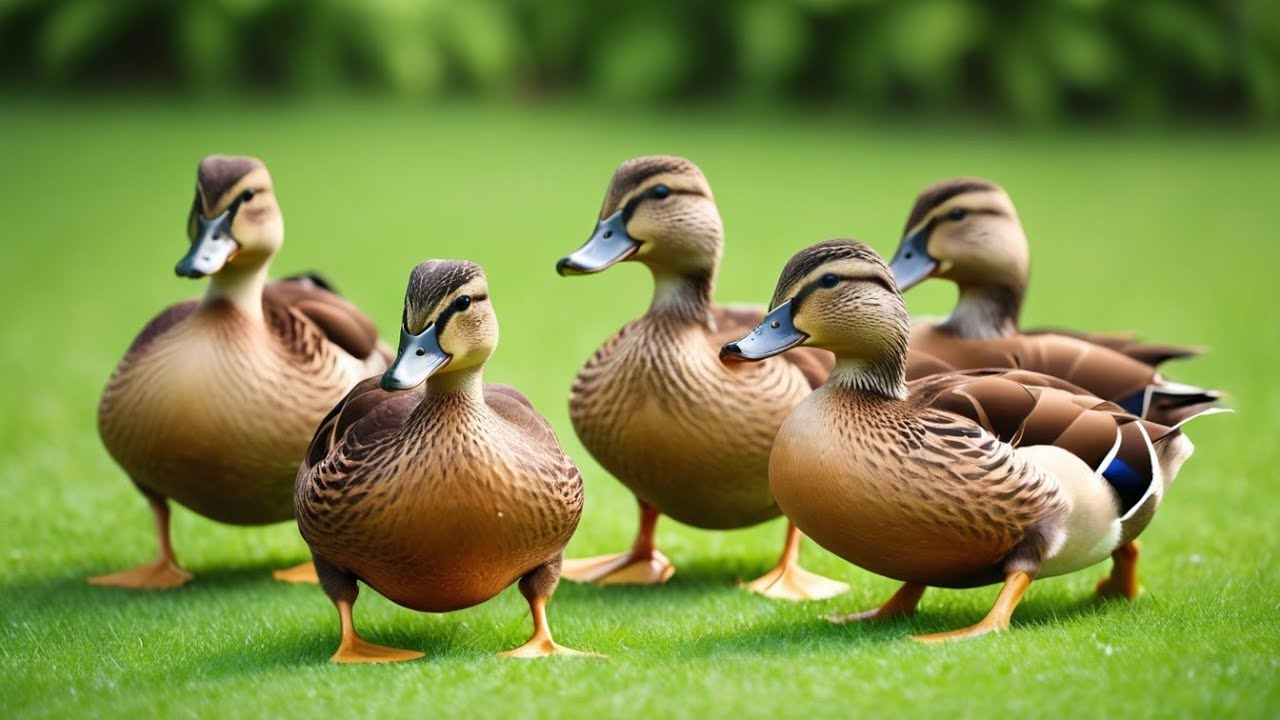 Duck Sounds | Farm Ducks Quacks and Calling Sound Relaxing Duck Quacks: Calm Farm Ambience