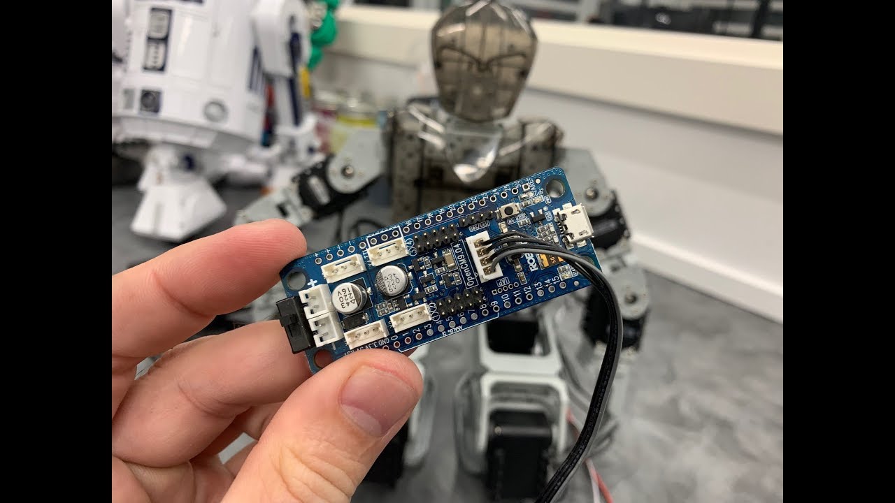 Hacking Robotis OpenCM 9.04 with Bioloid