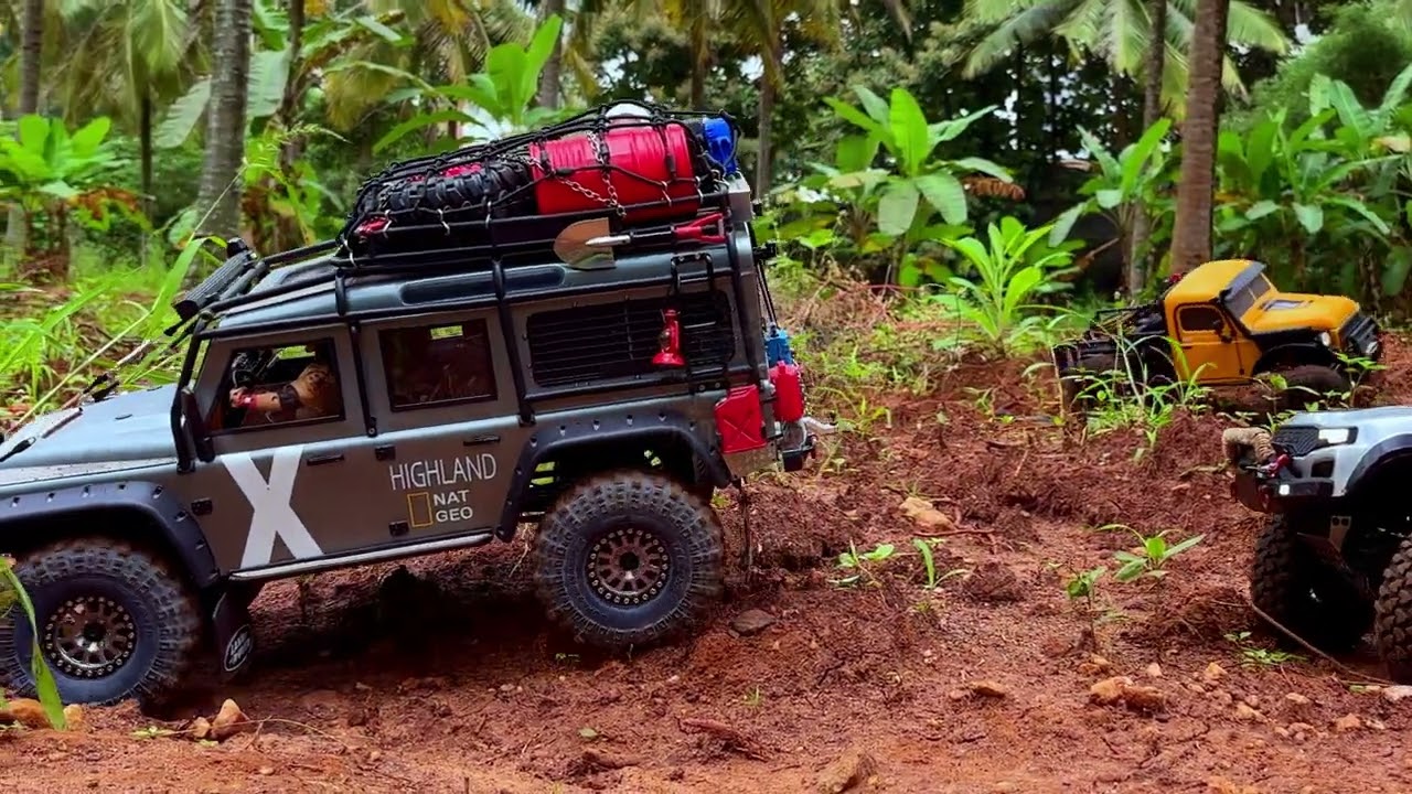 Extreme Jungle Trail  1/10 RC Crawlers Conquer Rainforest Terrain