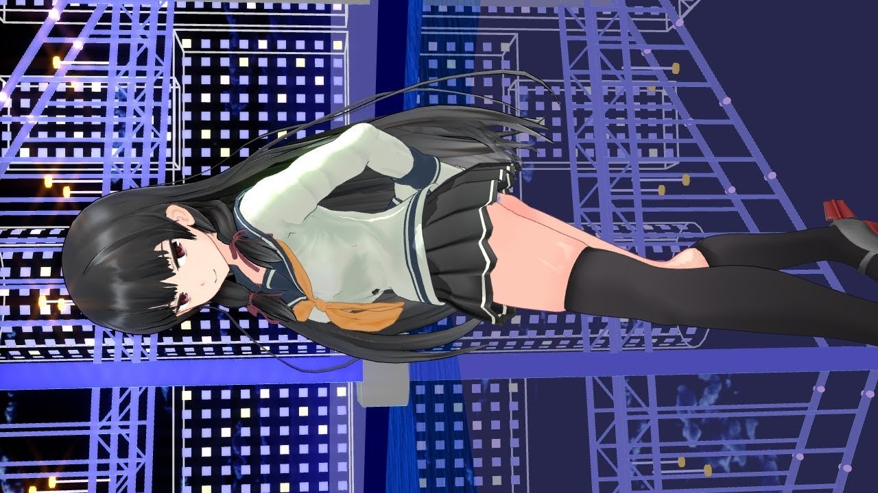 【艦これMMD】磯風　彗星ハネムーン　720p40fps