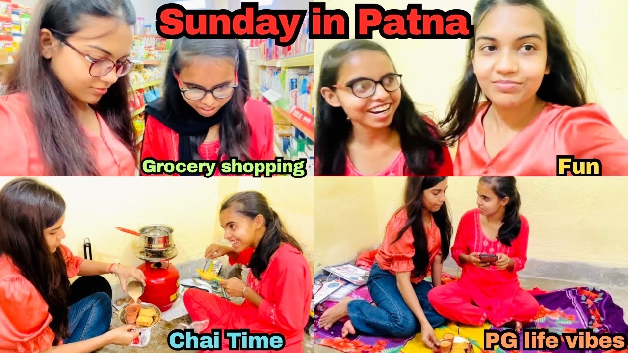 Sunday with My PG Friend | Grocery shopping, Chai & Gossip! ​@Bharti's Unique World