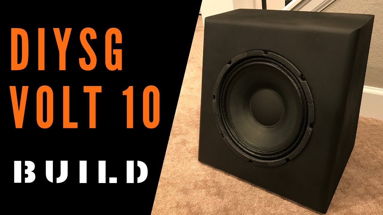 Volt 10 v2 DIY Sound Group Speaker Kit - Full Build!