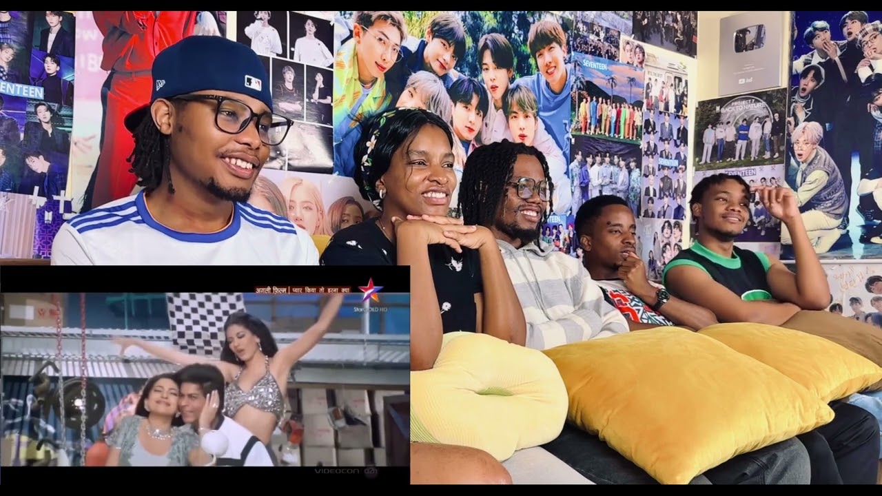 Africans React to Mere Mehboob Mere Sanam | Duplicate | Shahrukh Khan, Juhi Chawla, Sonali Bedre