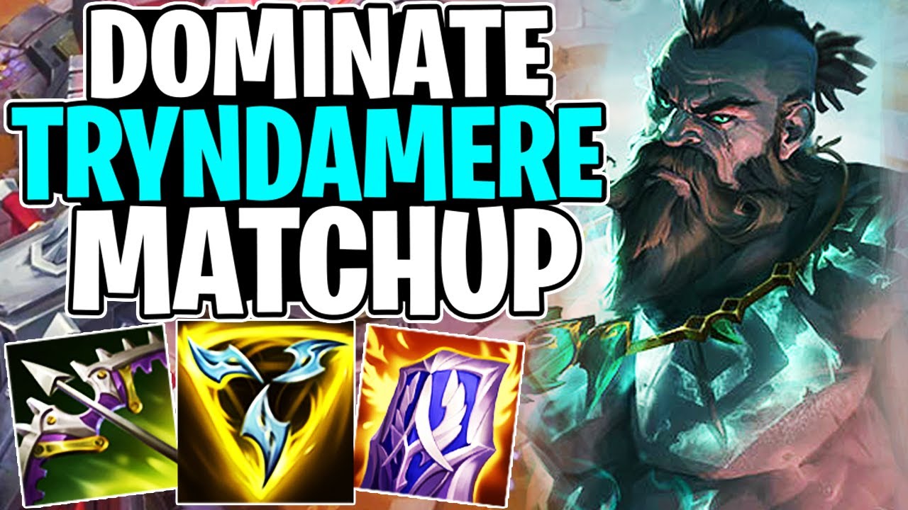 LEARN FROM RANK#1 GP KOREA HOW TO PLAY TRYNDAMERE MATCHUP