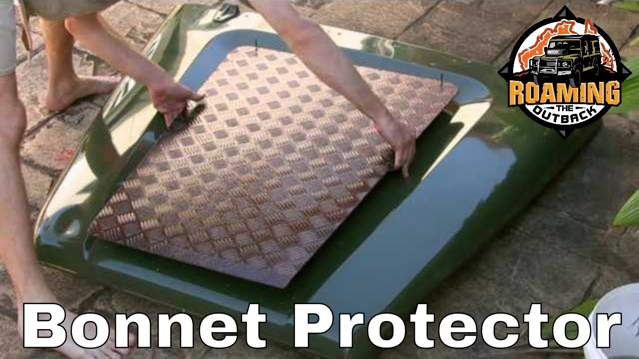 Defender Bonnet Protector Installation