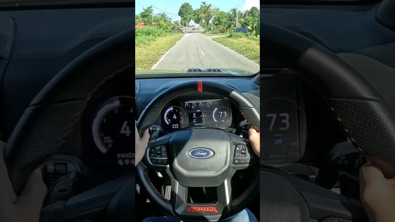 2023 Ford Ranger Raptor 3.0L V6 Twin Turbo Ecoboost acceleration 397PS 583NM