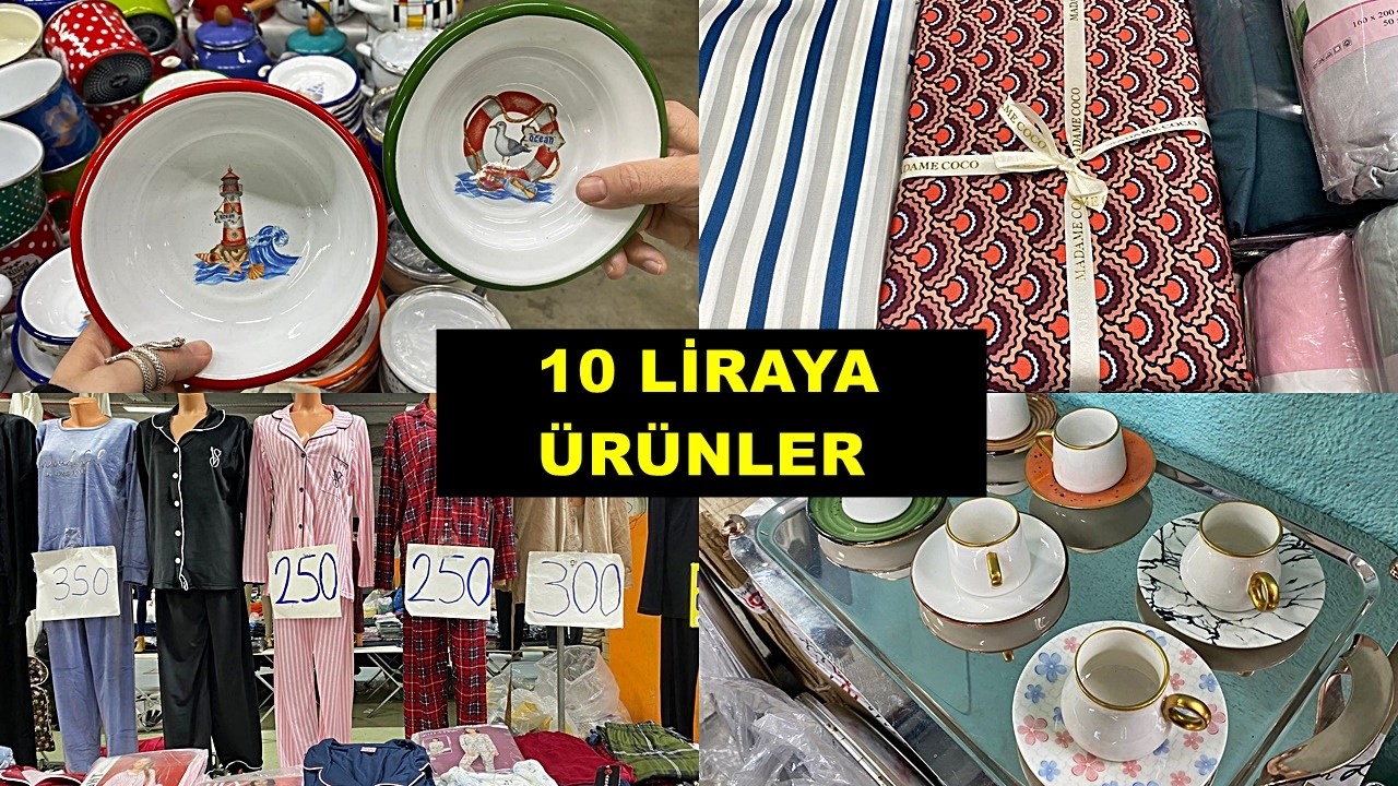 BU PAZAR ÖYLE UCUZ Kİ ❗️/ HER ŞEY 10-50 TL ❗️/GÖZLERİNİZE İNANAMAYACAKSINIZ❗️❗️/ ÇEYİZ ALIŞVERİŞİ