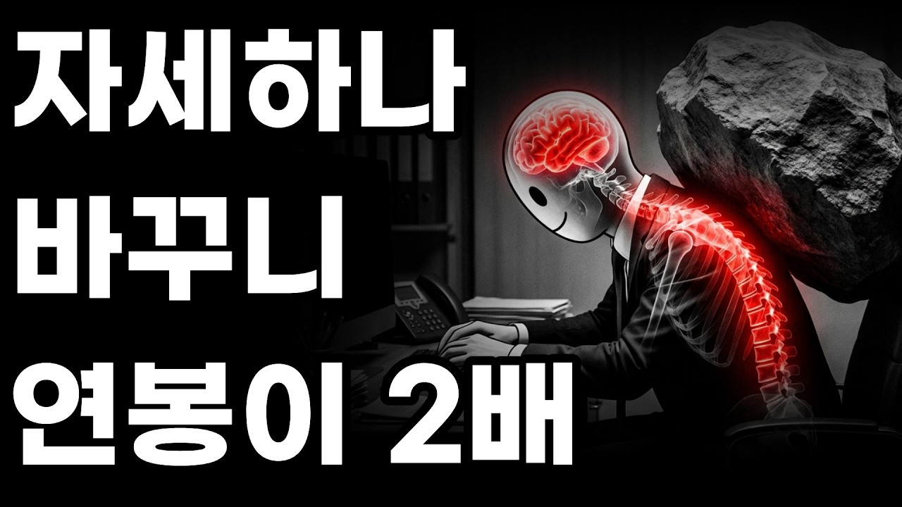 직장인 거북목 자도 자도 피곤한 이유? 직장인 스트레스 싹 사라지는 신체심리학 (거북목, 미주신경 호흡법)