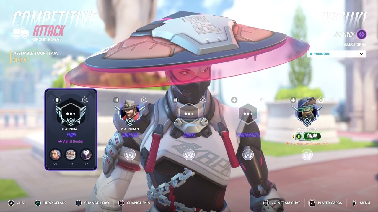 Perfect mizuki competitive game