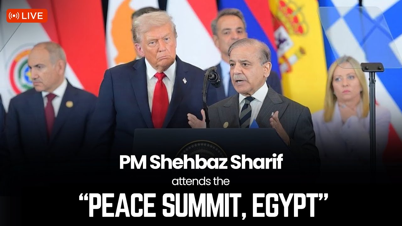 LIVE: Prime Minister’s participation in the Peace Summit held in Sharm El-Sheikh, Egypt