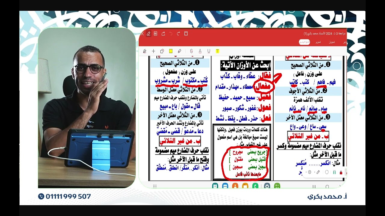 3ث ملخص شامل للوحدة الثانية نحو