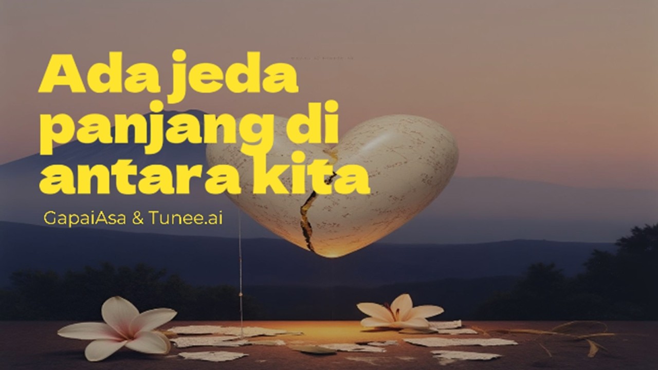 Ada jeda panjang di antara kita | GapaiAsa & Tunee AI – Subscribe, Like & Share for More Vibes