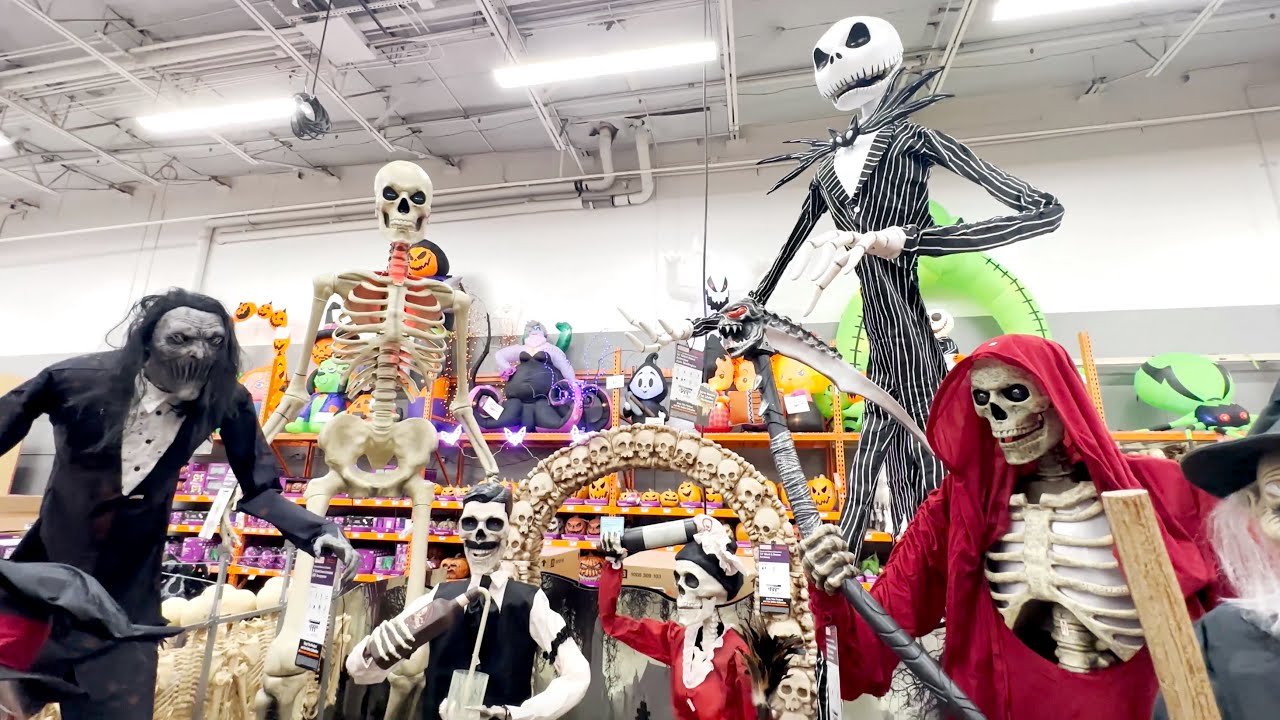 Home Depot Halloween 2023 Walkthrough!