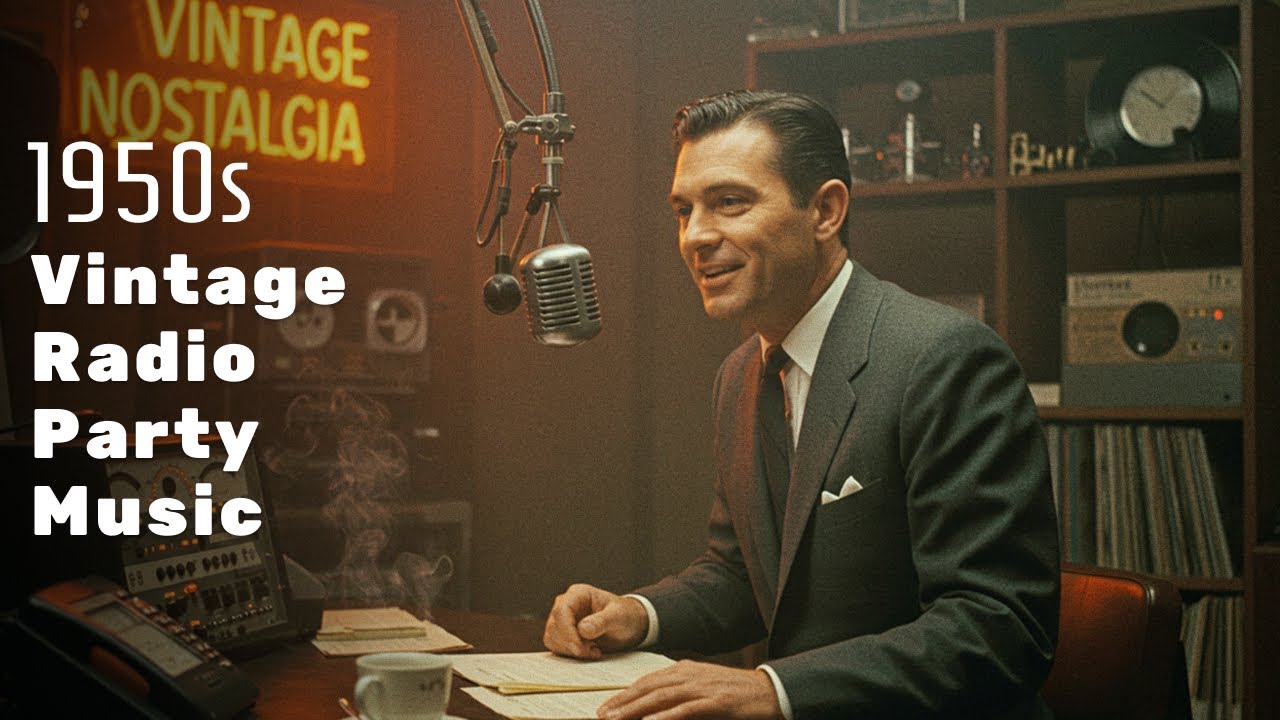 Vintage radio music | Radio Days of 1952 with Boogie-Woogie, Charleston & Swing