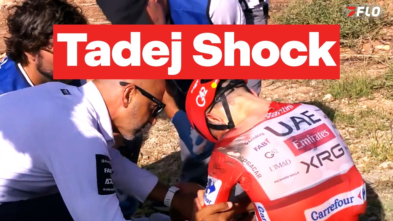 UAE Devastated After Tadej Pogacar Crash In Vuelta a Espa&ntilde;a 2026 Stage 8
