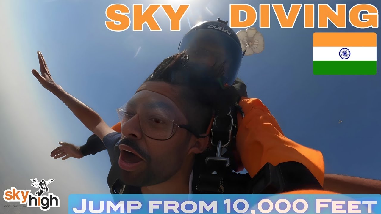 Skydiving in India! Full Budget & Travel Route Explained 🎯