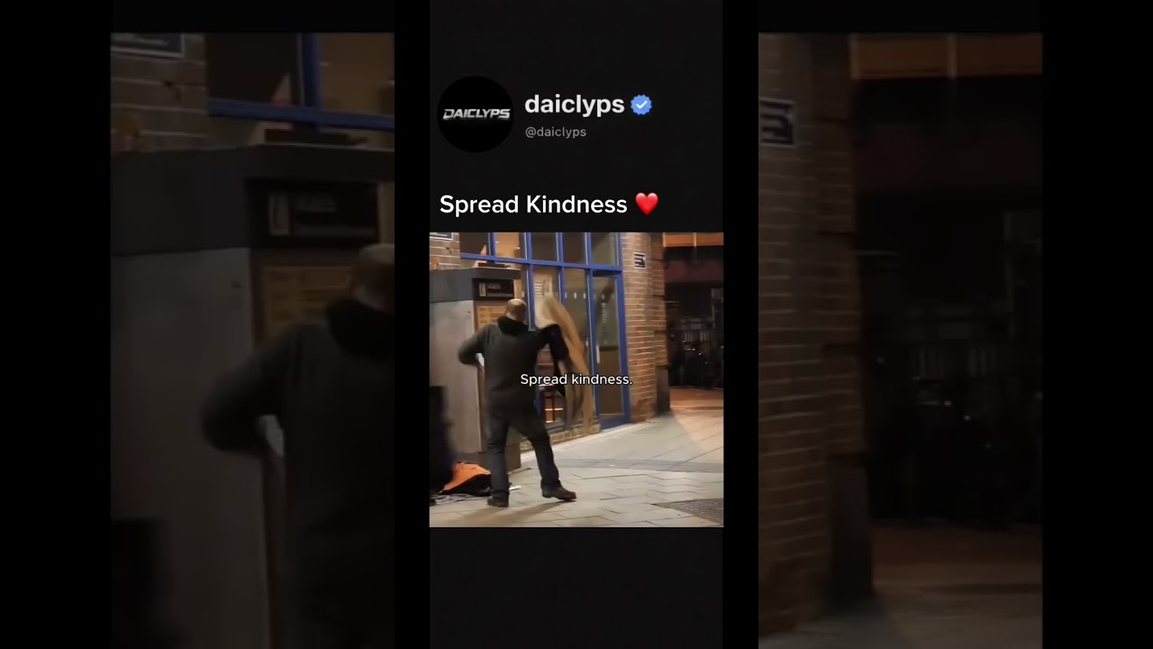 A little kindness goes a long way.              