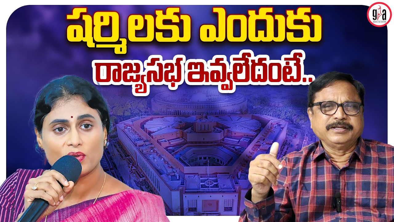 Why Sharmila Didn't Get a Rajya Sabha Seat: The Reason Sharmila Missed Out on Rajya Sabha
