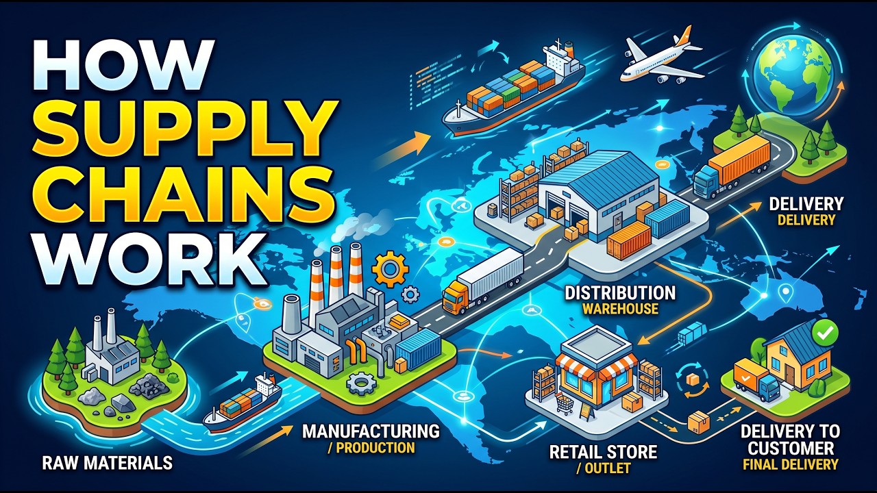 How Supply Chains Work &ndash; The Journey Behind Almost Everything You Own.