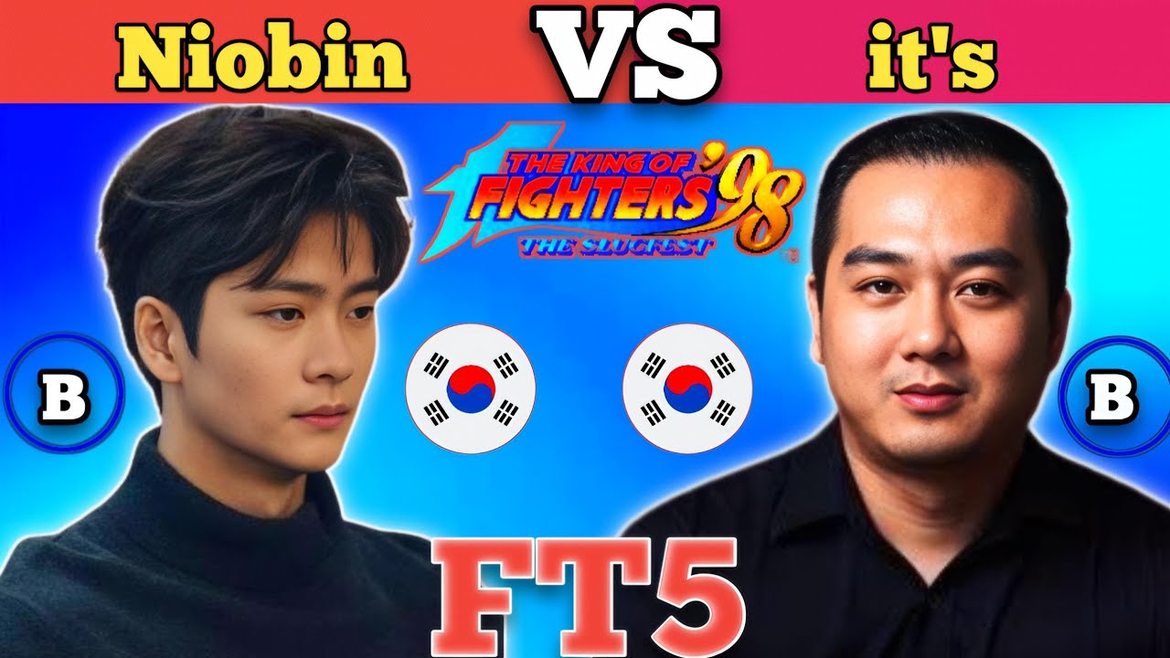 KOF 98 - Niobin 🇰🇷 vs its 🇰🇷 FT5 - The King Of Fighters 98