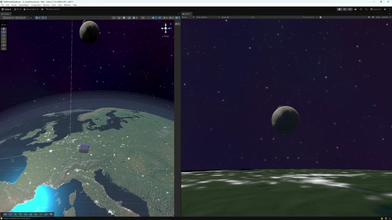 Walk Inside Rigidbody 2.0.0 - Unity Asset - Big Engine Update
